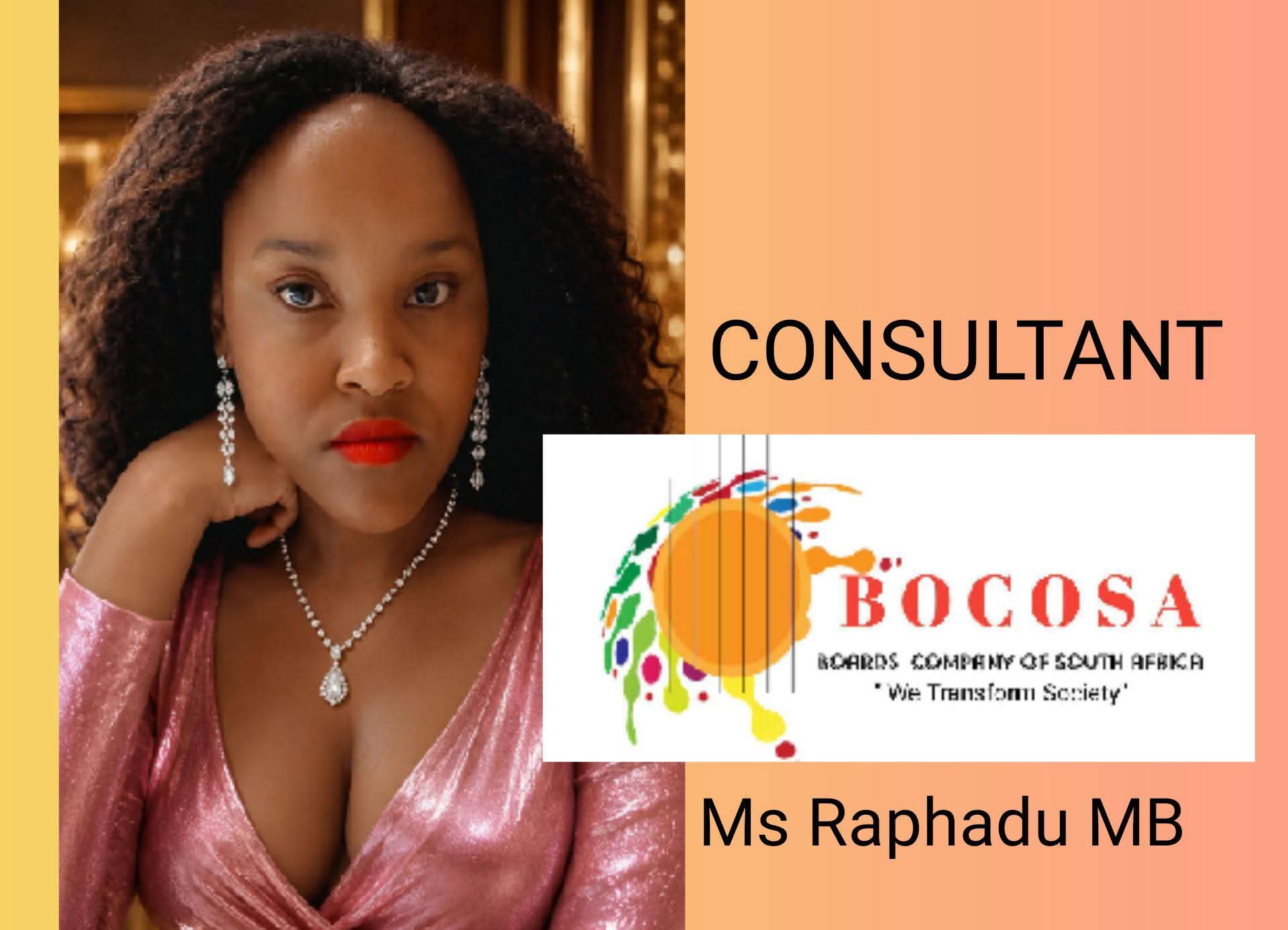 Ms Raphadu MB, Consultant