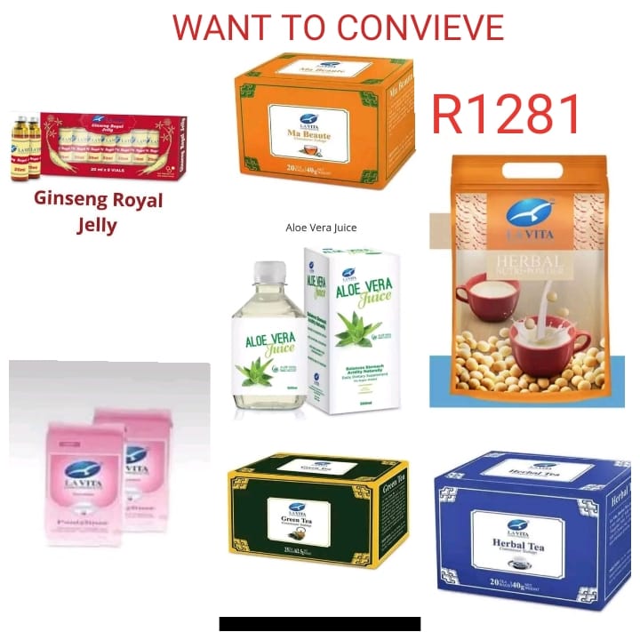 Wellness health drink collection promotion
