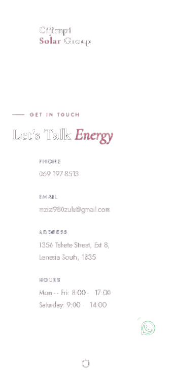 Cijimpi Solar Group logo