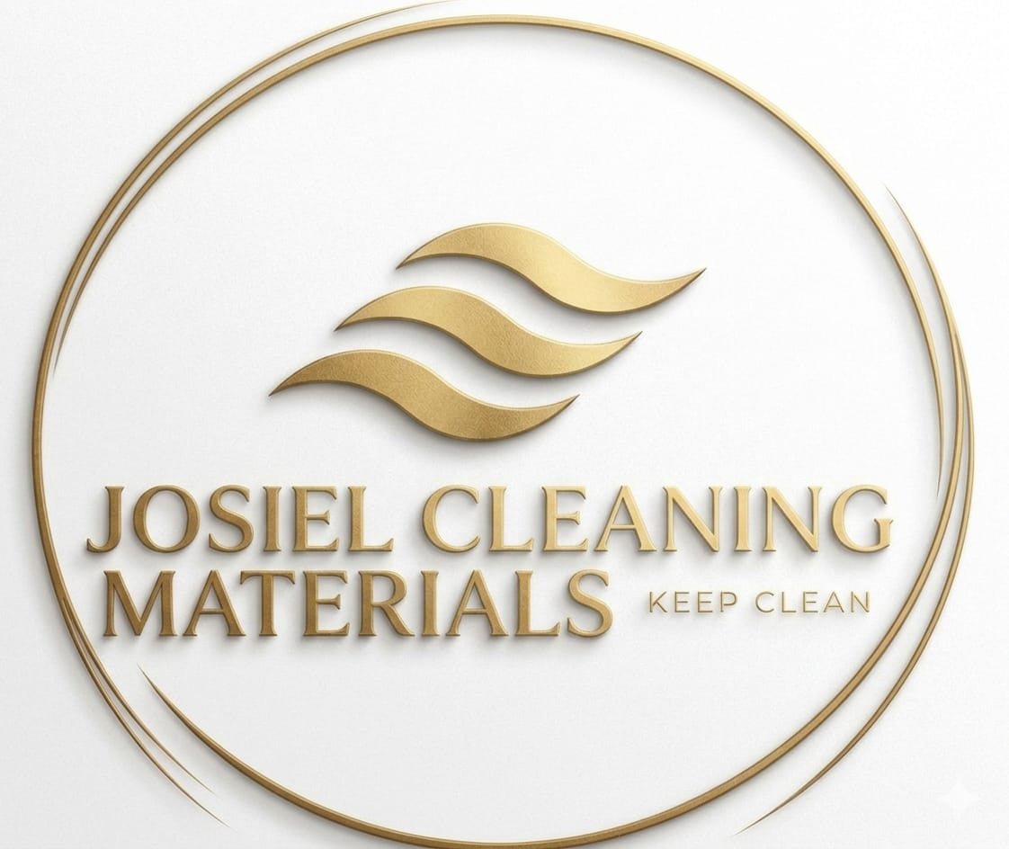Original Josiel Cleaning Materials logo design with Keep Clean tagline