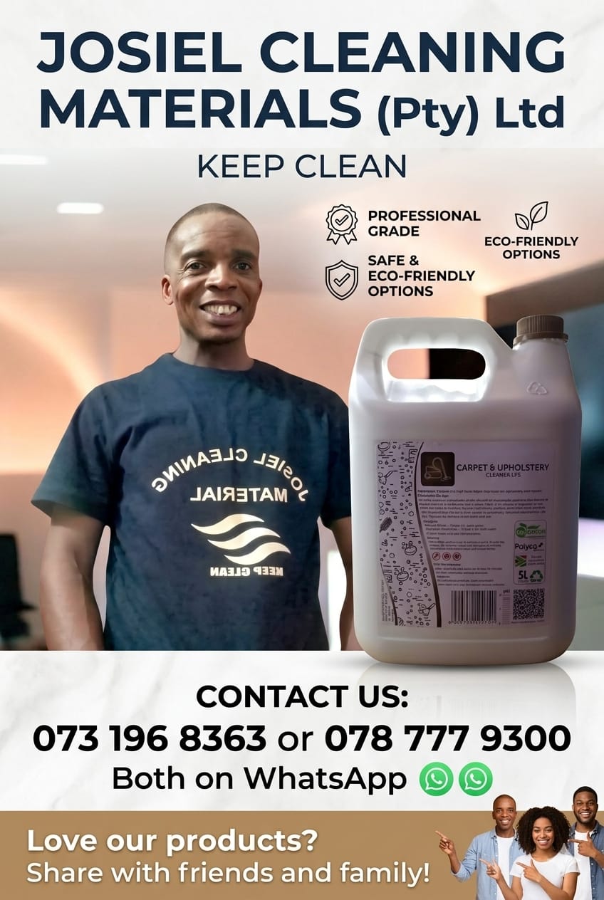 Eco-friendly carpet cleaner ad