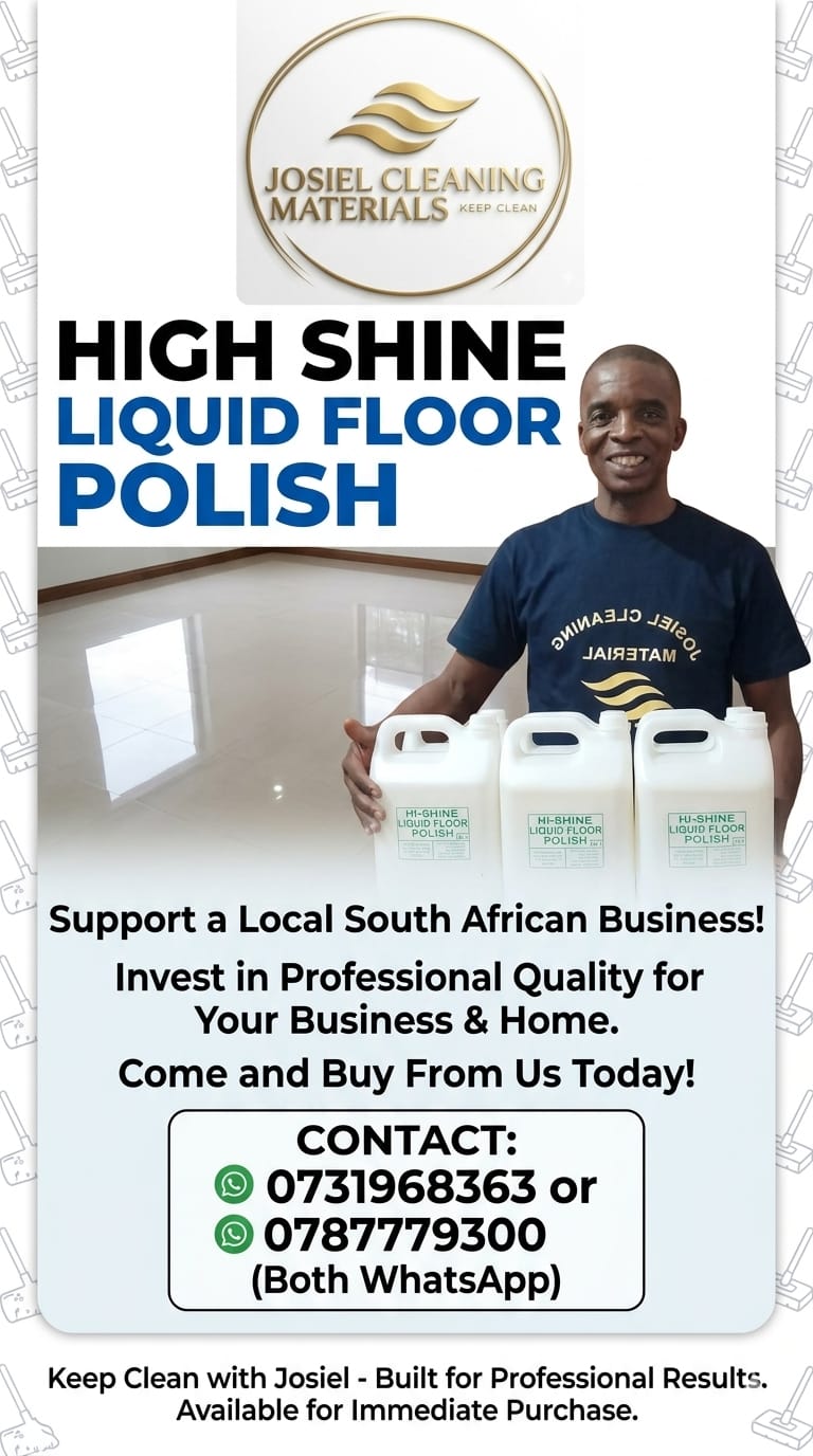 Floor Polish promotion flyer